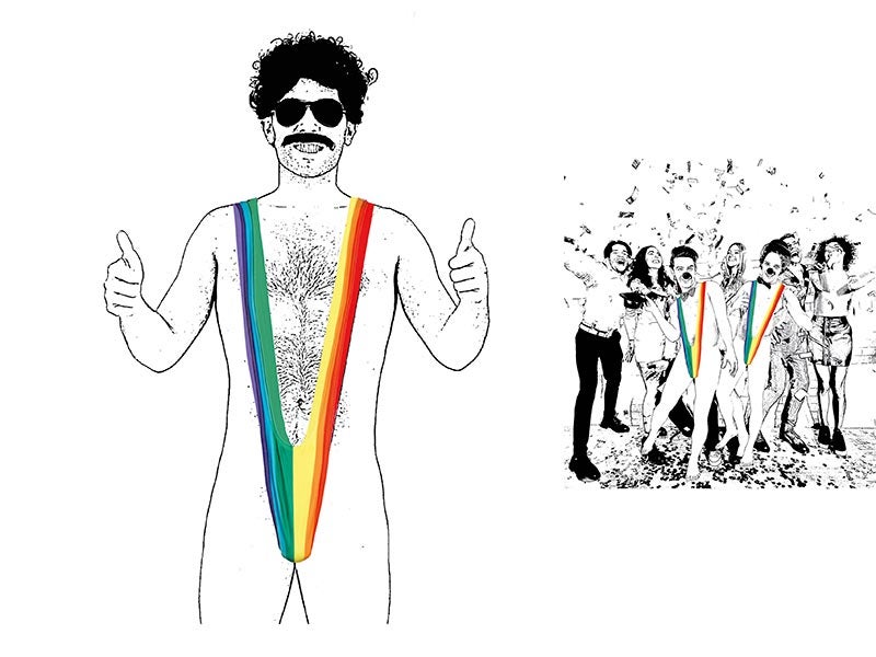 Borat bañador deals