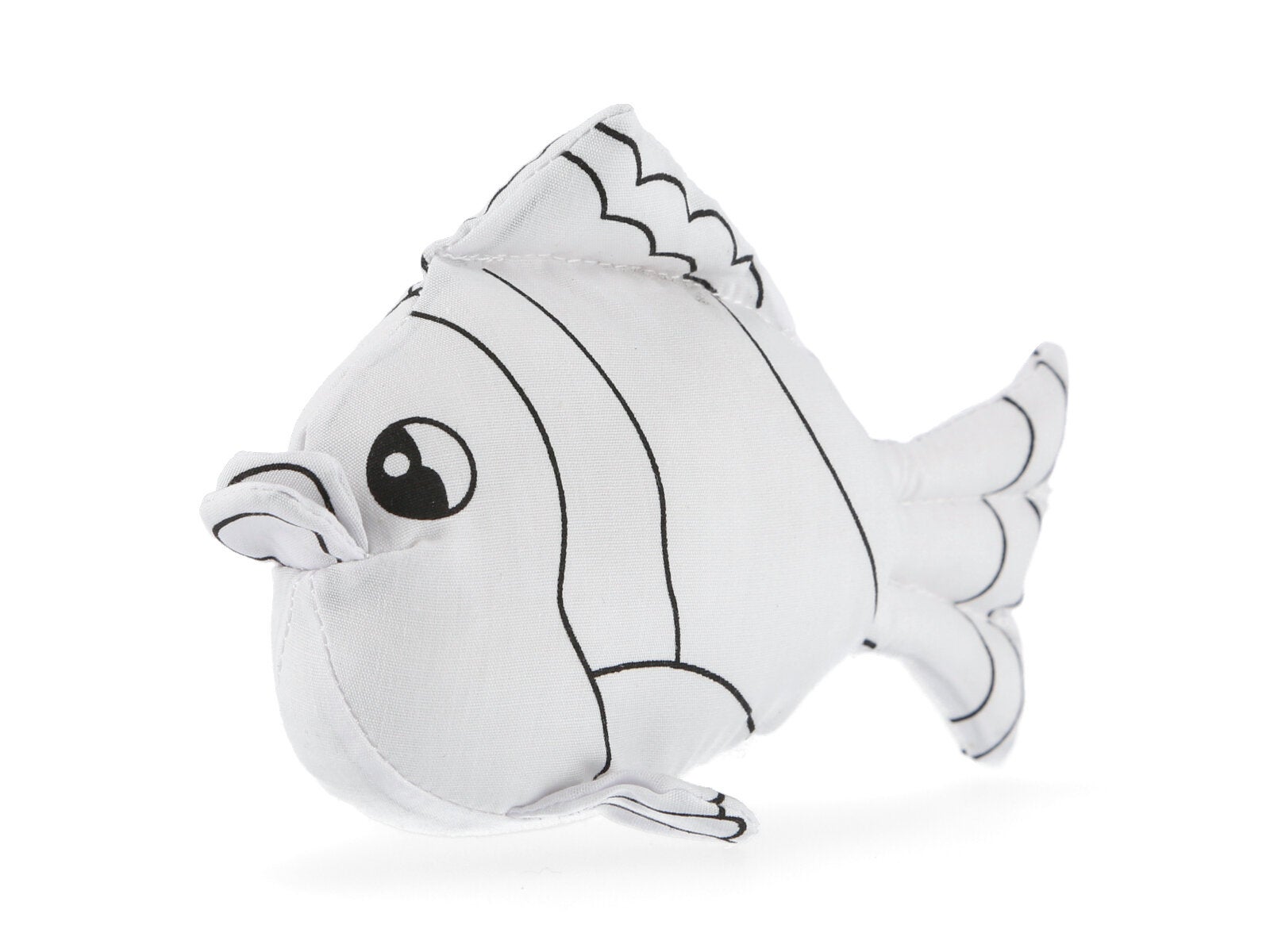 Peluche pez para pintar 10cm