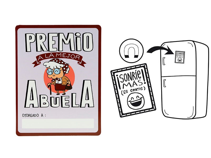 Imán mejor abuela