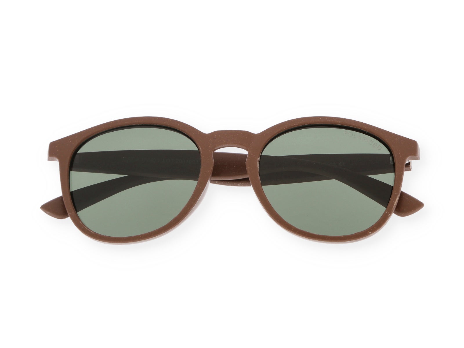 Gafas de sol marrones lentes verdes