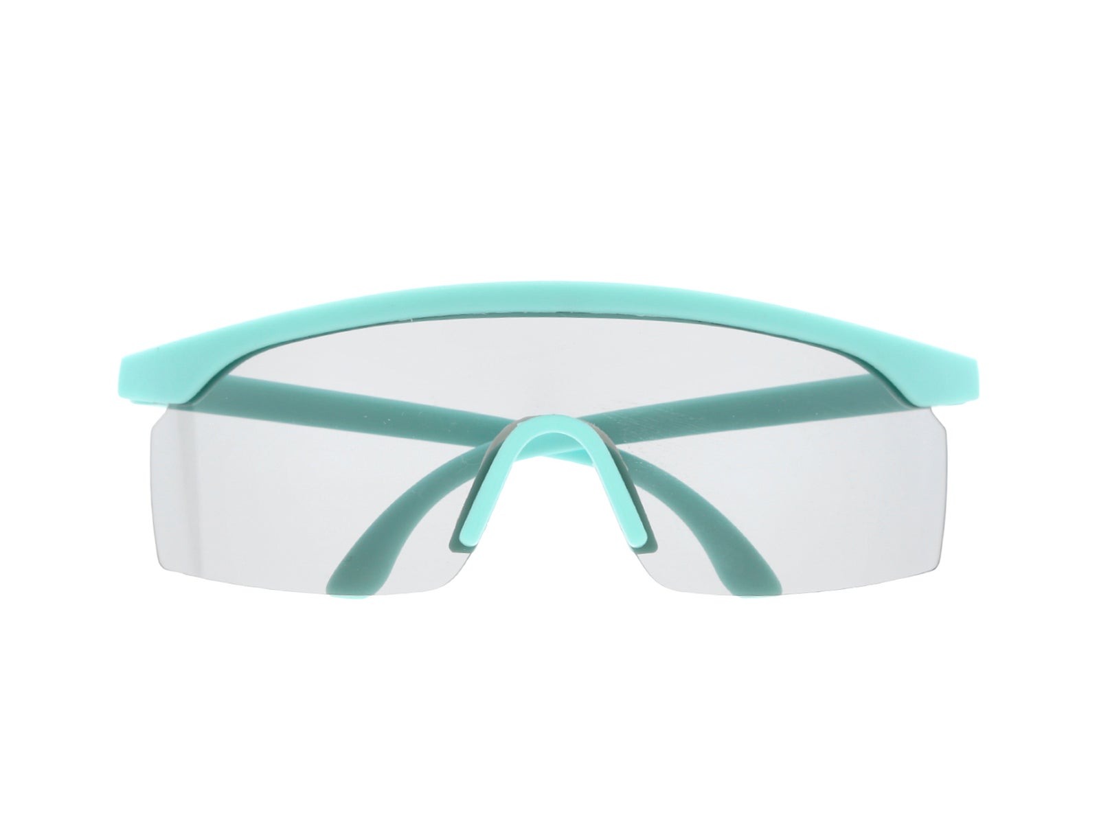 Gafas de sol deportivas verdes con pantalla transparente Ale Hop