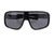 Sports sunglasses polarized black lens