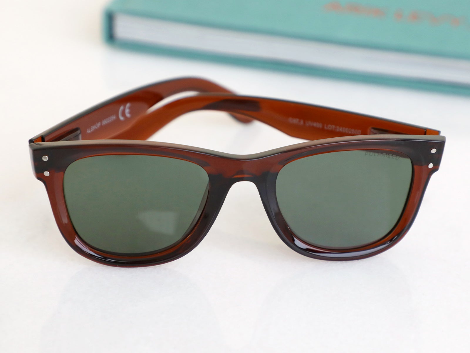 Gafas de sol polarizadas – Estilo clásico marrón