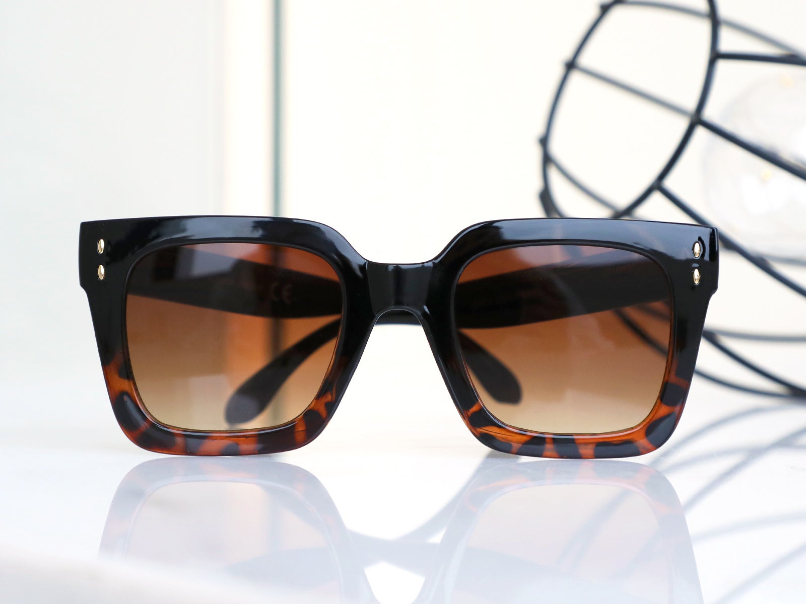 Gafas de sol oversize demi