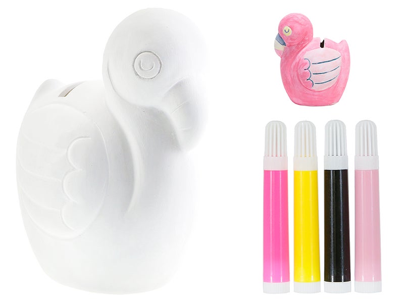 Hucha flamenco para pintar