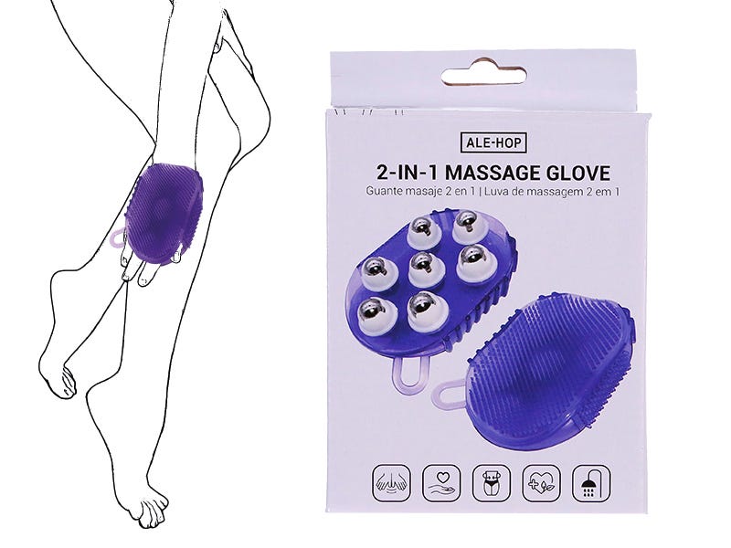 Massage balloon with metal balls - view 3 Ale-Hop