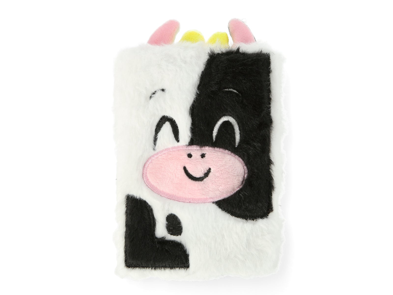 Libreta A6 de peluche vaquita