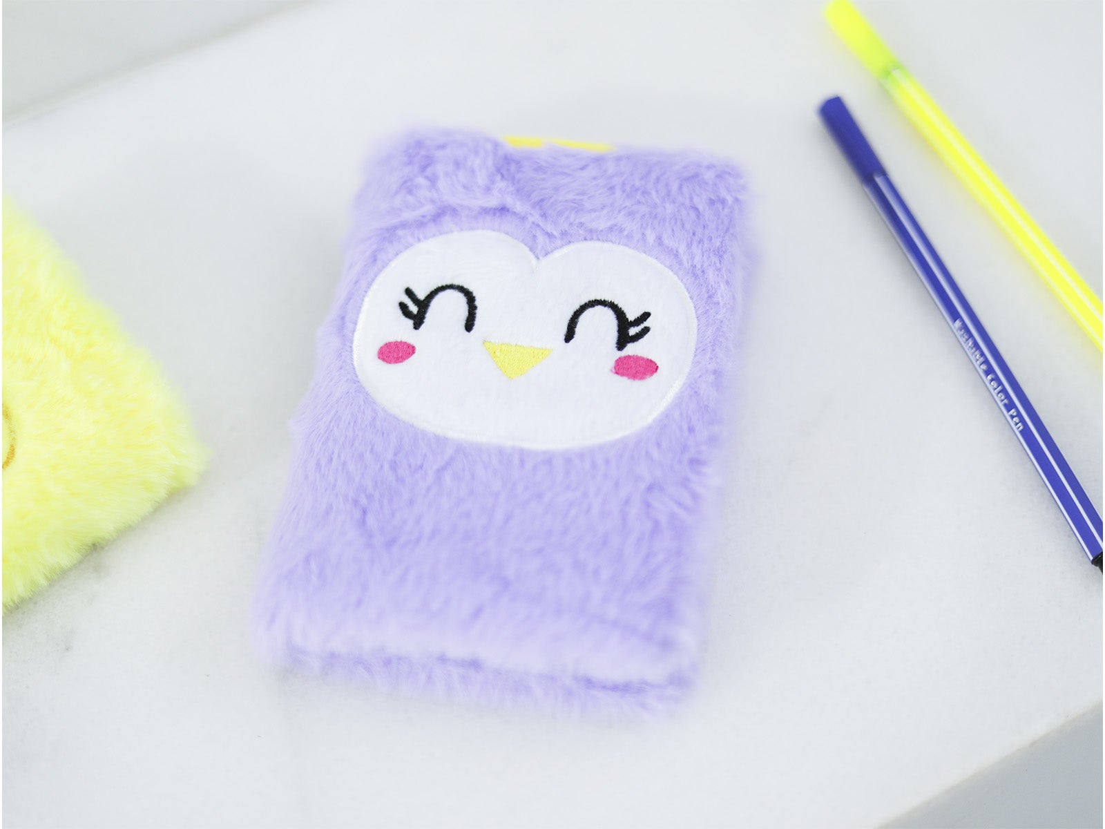 Libreta peluche A6 diseño princesa