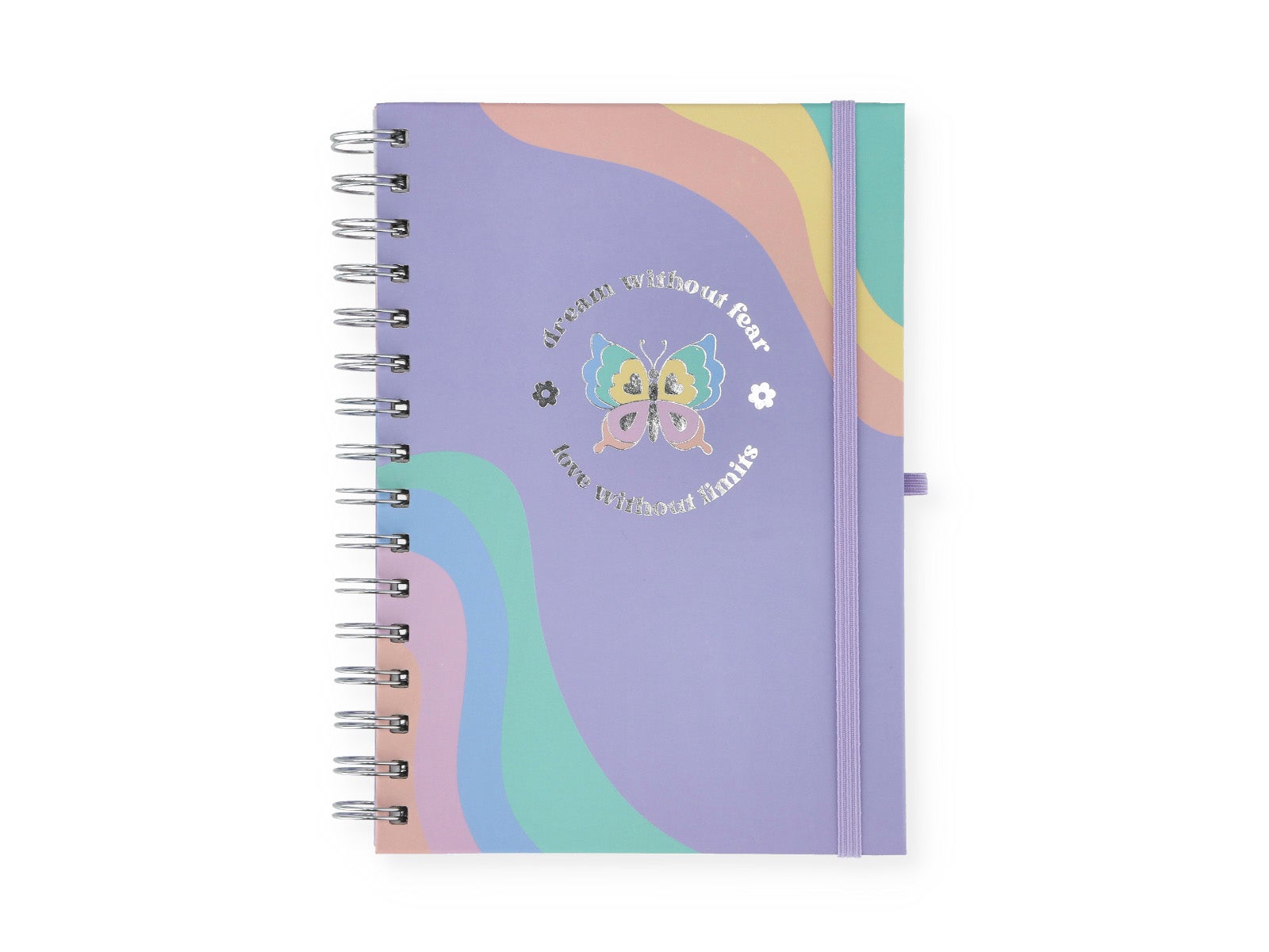 Libreta con anillas A5 – Dream without fear