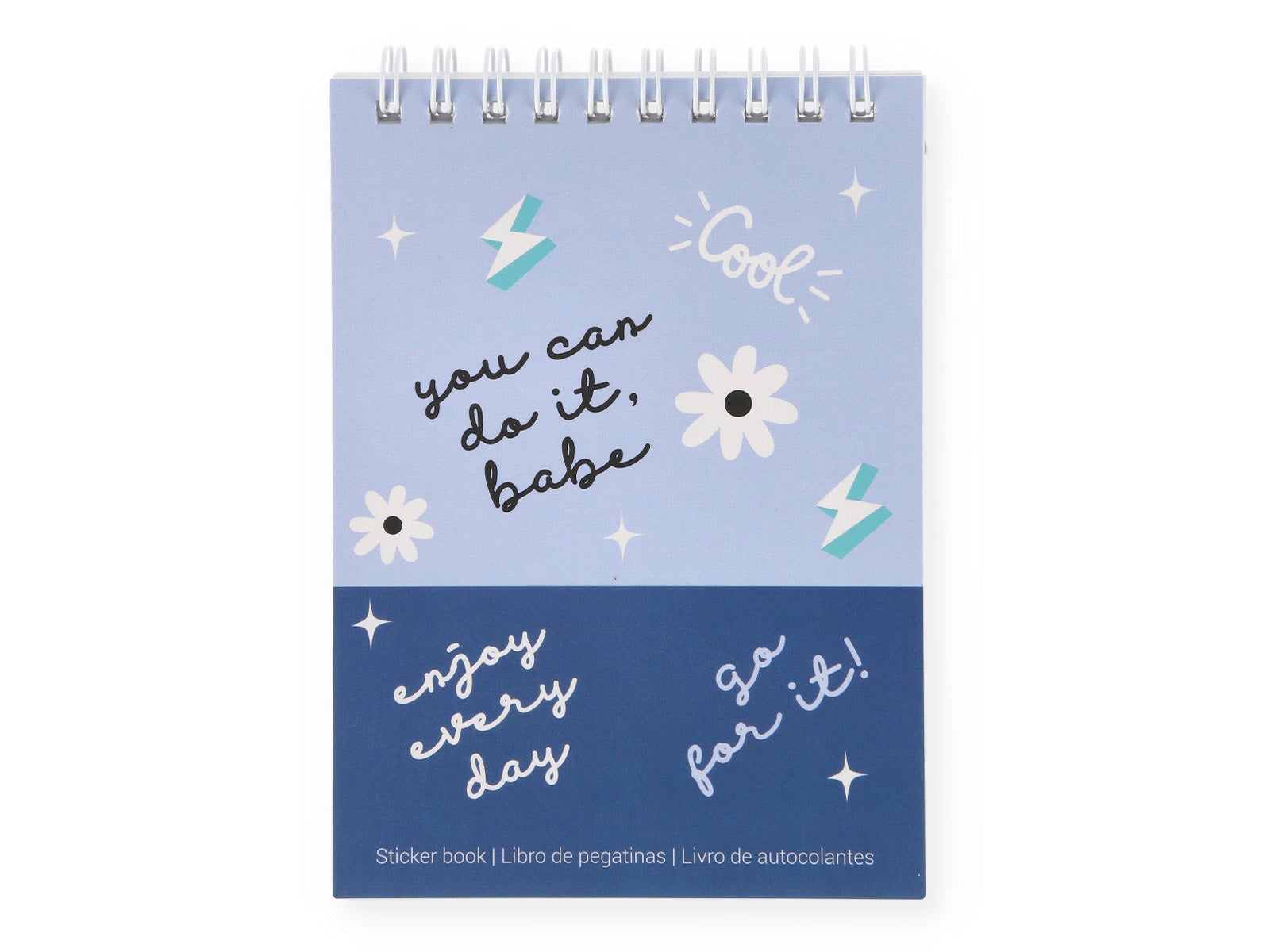 Mini libreta con pegatinas - You can do it