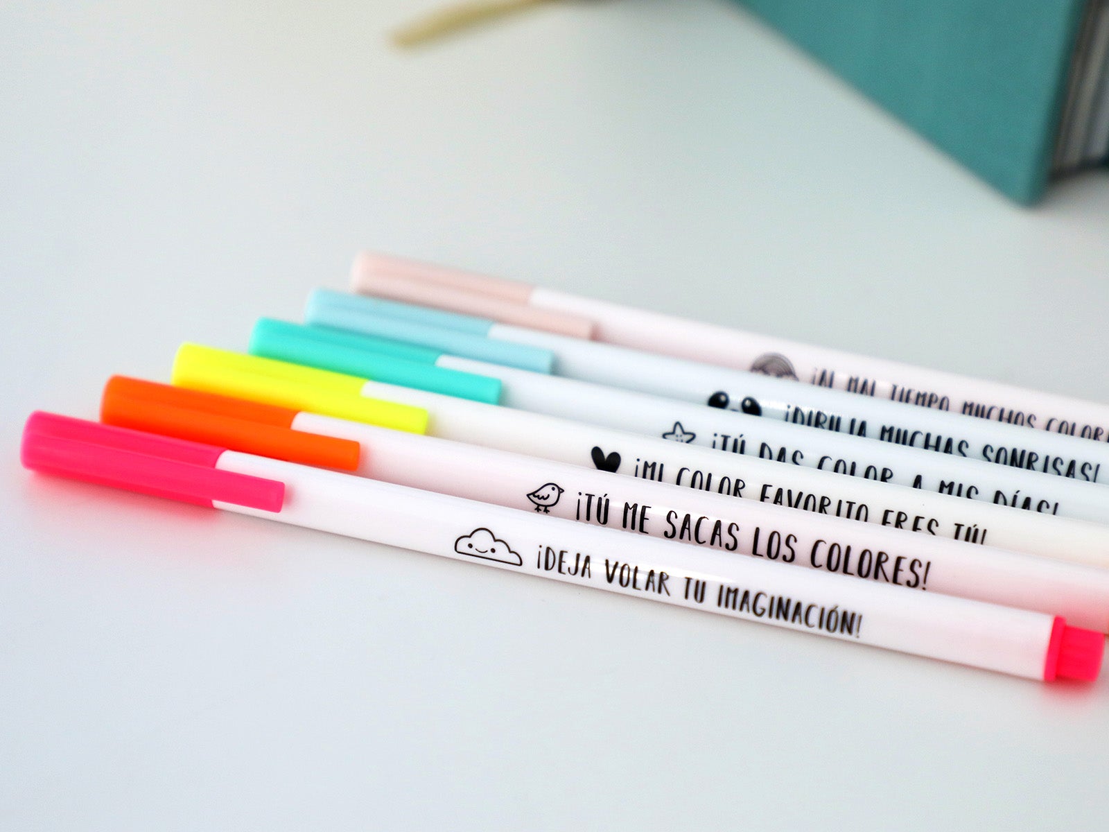 Rotuladores de colores 6uds