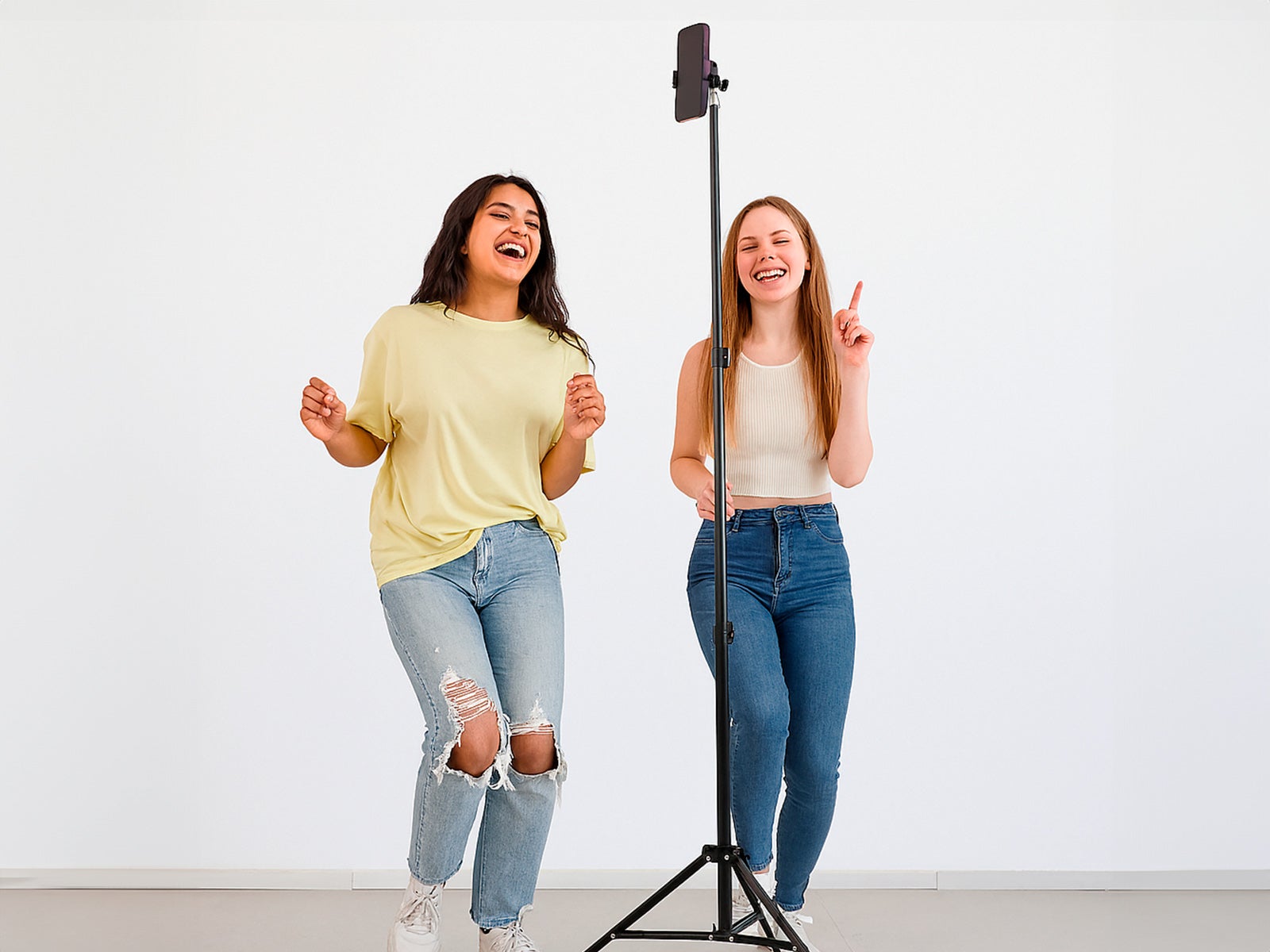 Treppiede per ring light