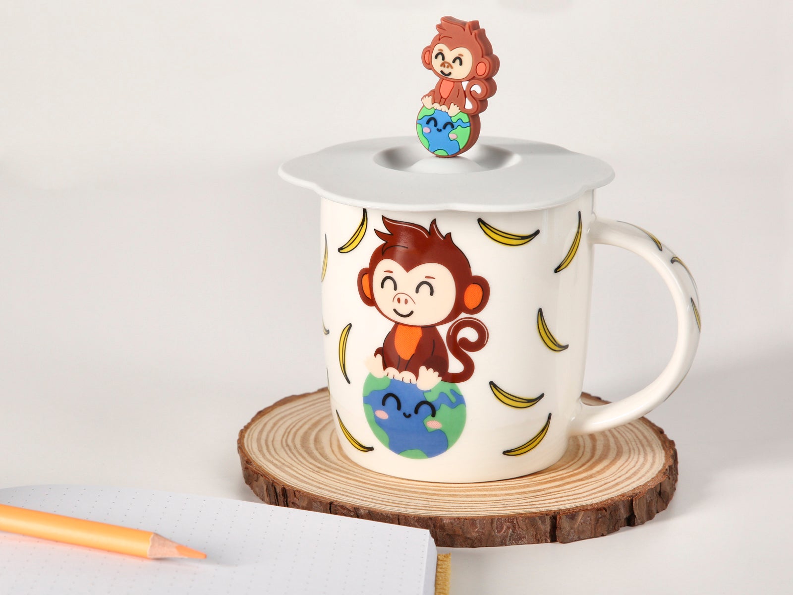 Pack taza y tapa taza monito - ¡Eres lo más monito de este planeta!