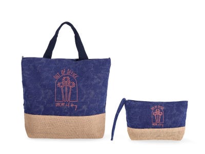 Beach bag and pouch pack Energy flows Ale Hop